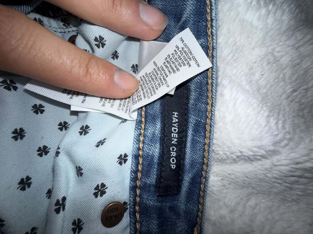 Lucky Brand Hayden Crop High-Rise Skinny Jeans - Picture 6 of 9